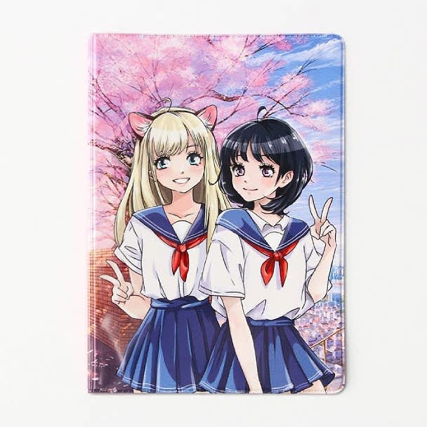 Обложка на паспорт «Аниме», ПВХ